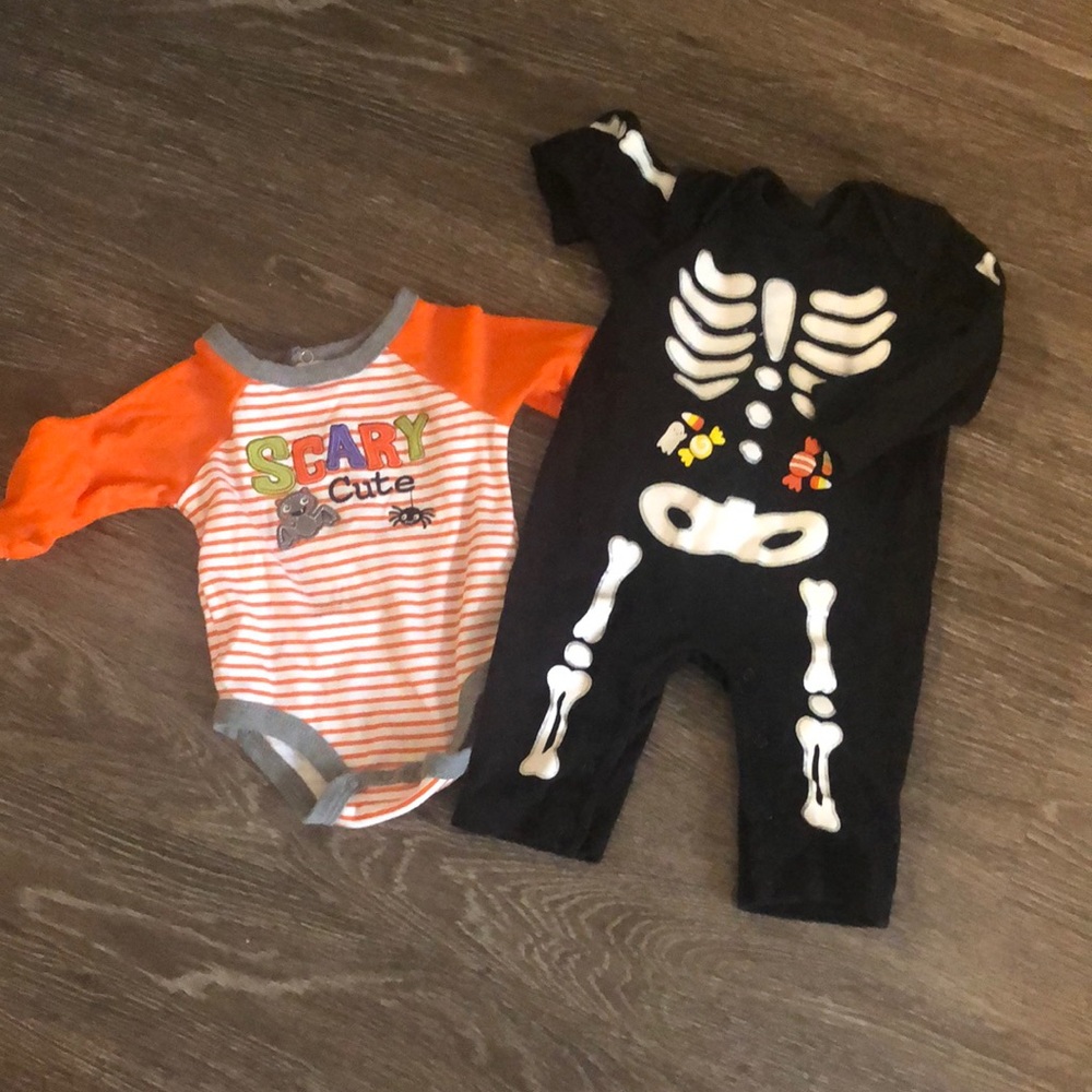 Halloween baby boy set